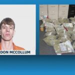 Man charged after 45 pounds of marijuana were found