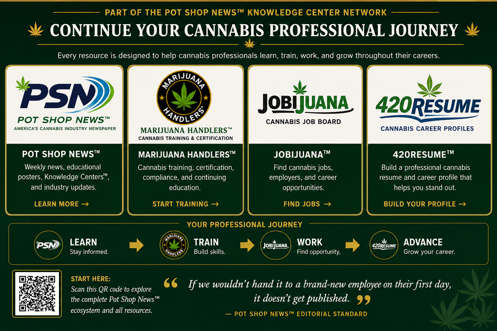 Pot Shop News professional cannabis ecosystem