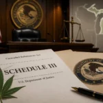 DOJ Says Drug-Testing, Pharma Interests Have Financial Stake in Blocking Marijuana Move to Schedule III