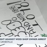 Protesters rally after Hemp 1848 owner’s arrest in Janesville