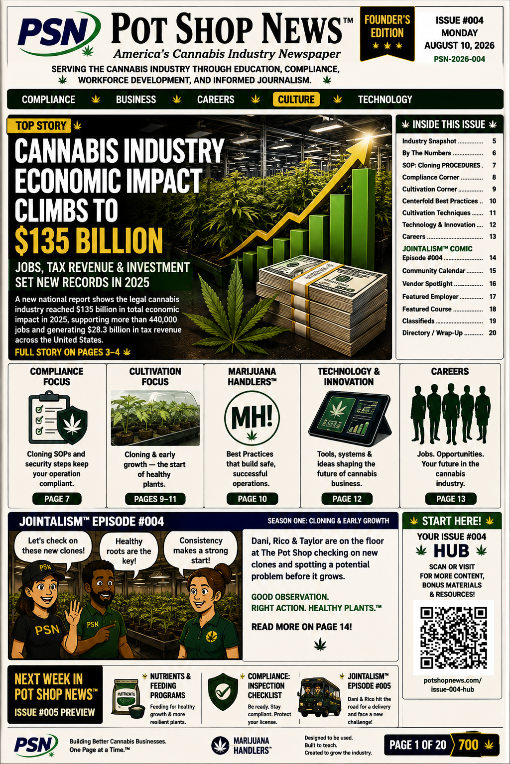 Pot Shop News Volume 1 Issue 004